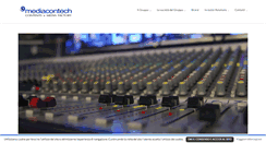 Desktop Screenshot of mediacontech.it